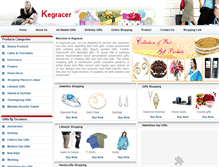 Tablet Screenshot of kegracer.com
